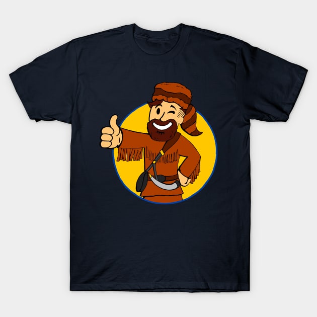 Mountaineer Vault Boy T-Shirt by Ferrell